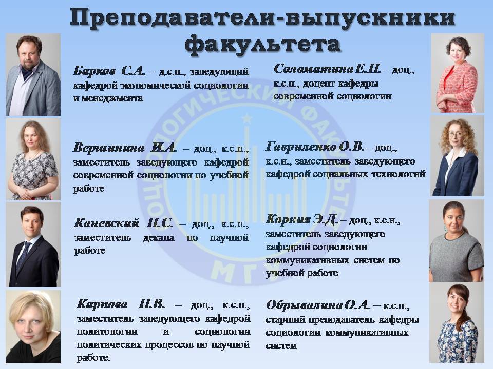 Социологический факультет мгу учебный план